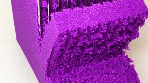 Kinetic Sand Box Satisfying Video