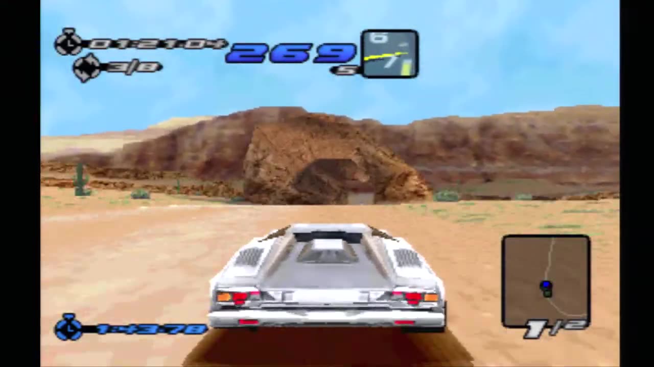 Need For Speed 3 Hot Pursuit | RedRock Ridge | Hot Pursuit Race 35