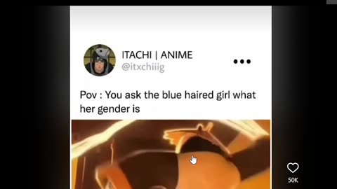 Try Not To Laugh: Blue Hair Girl