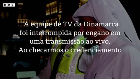 Catar: repórter dinamarquês é tirado do ar e ameaçado
