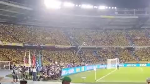 Fuera Petro en el estadio Metropolitano