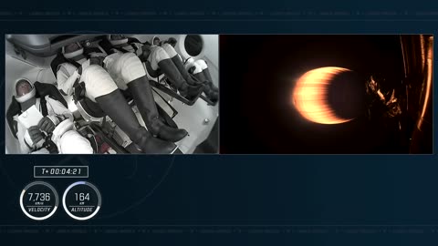Highlights from Day 1 of NASA's SpaceX Crew-7 mission