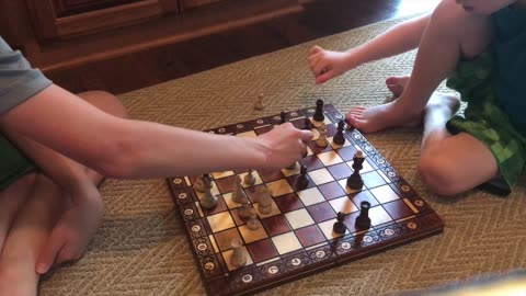 The 2nd Event in the Family Olympics: Chess