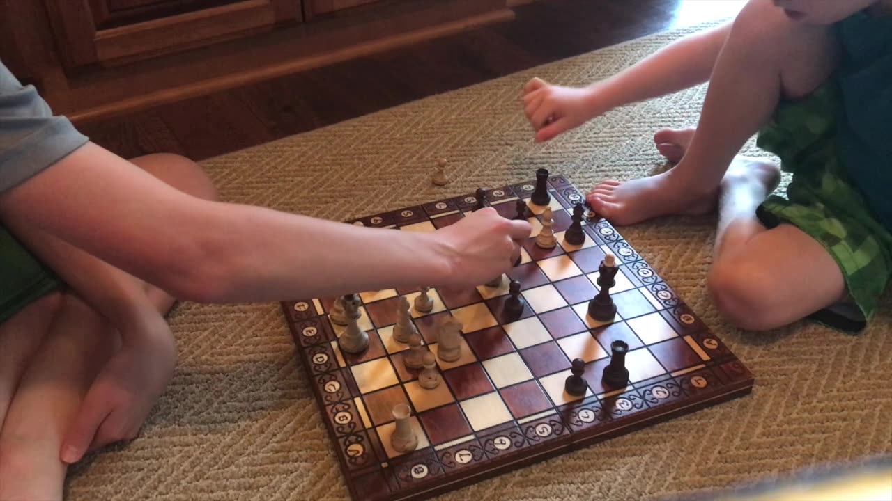 The 2nd Event in the Family Olympics: Chess