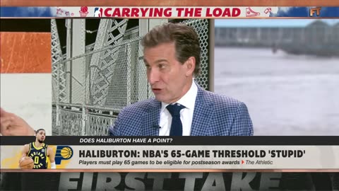 Stephen A. GOES SCORCHED EARTH on complaints against NBA’s 65-game policy 🔥 First Take