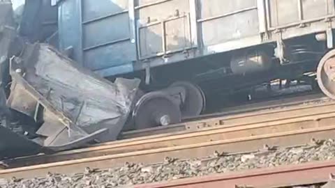 Train accident singhpur shahdol mp जबरदस्त सीन सिंगपुर शहडोल जिले का हादसा