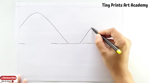 Draw Easy Rainbow Scenery/Drawing Easy Scenery with Rainbow