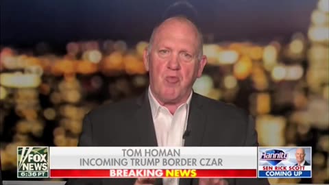 Tom Homan: we're going to use US Special Operations to wipe cartels off the face of the Earth.