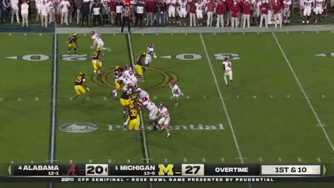 Alabama Crimson Tide vs. Michigan Wolverines