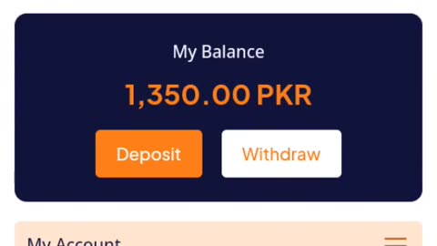 Online earning withdraw