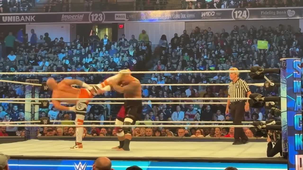 Solo Sikoa vs Ricochet - WWE Smackdown FULL MATCH 10_7_22