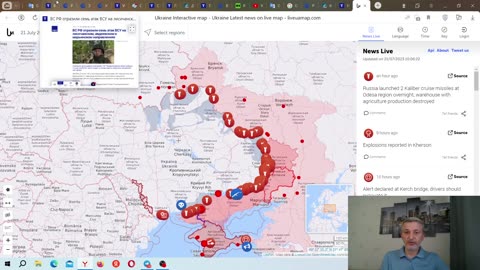 Russian advance on the Ukrainian front, ZNPP - IAEA, F-16 - Ukraine, USA escalates - Middle East..