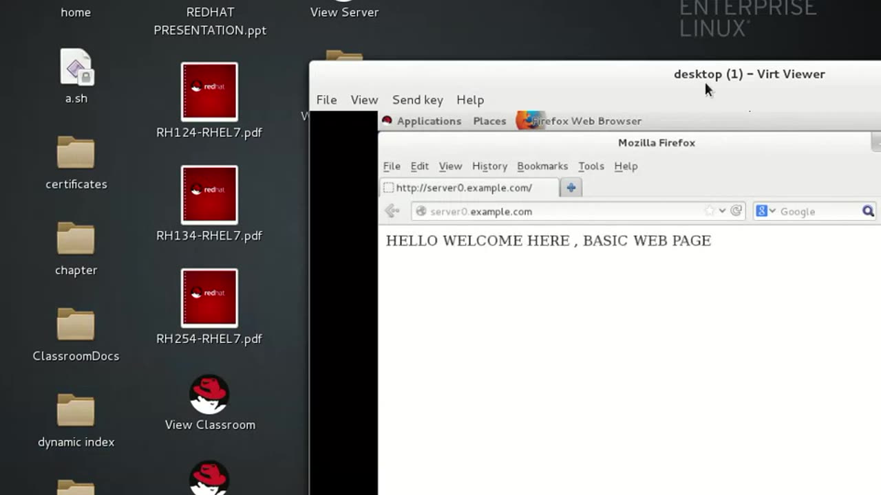 How to install apache server in Redhat 8/7