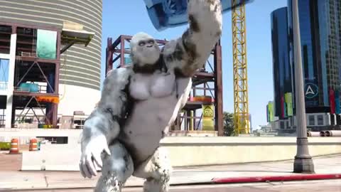 GEORGE GORILLA & KING SNAKE & BABOON & TIGER (ANI Dance X Baby Shark COVER_Cut