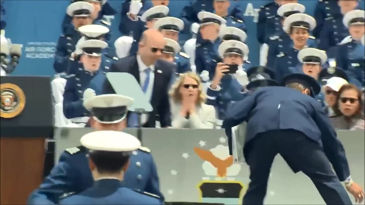 The leader of the once free country makes his prescence known!