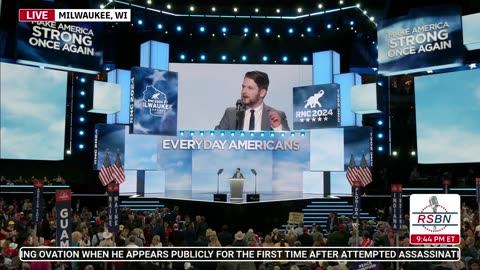 WATCH: Shabbos Kestenbaum at 2024 RNC in Milwaukee, WI - 7/17/2024