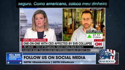 Steve Bannon critica todos os responsáveis pelo colapso do Banco Do Vale do Silício.