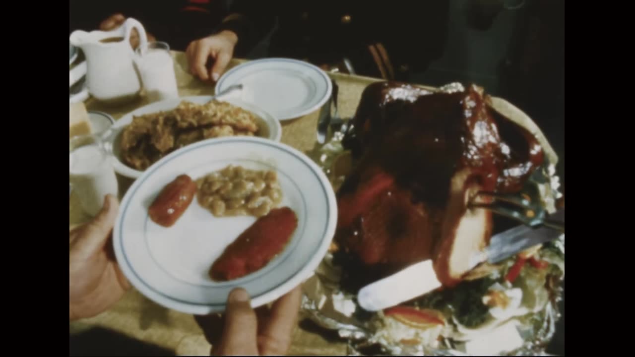 Servicemen Around the World Have Thanksgiving Turkey November 25 1969
