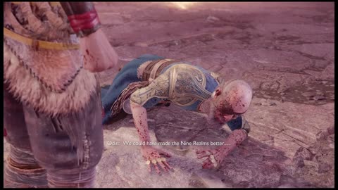 Atreus kills Odin | Odin's Death Scene - God of War Ragnarok