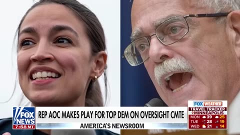 AOC makes play for top Democrat on House Oversight Committee