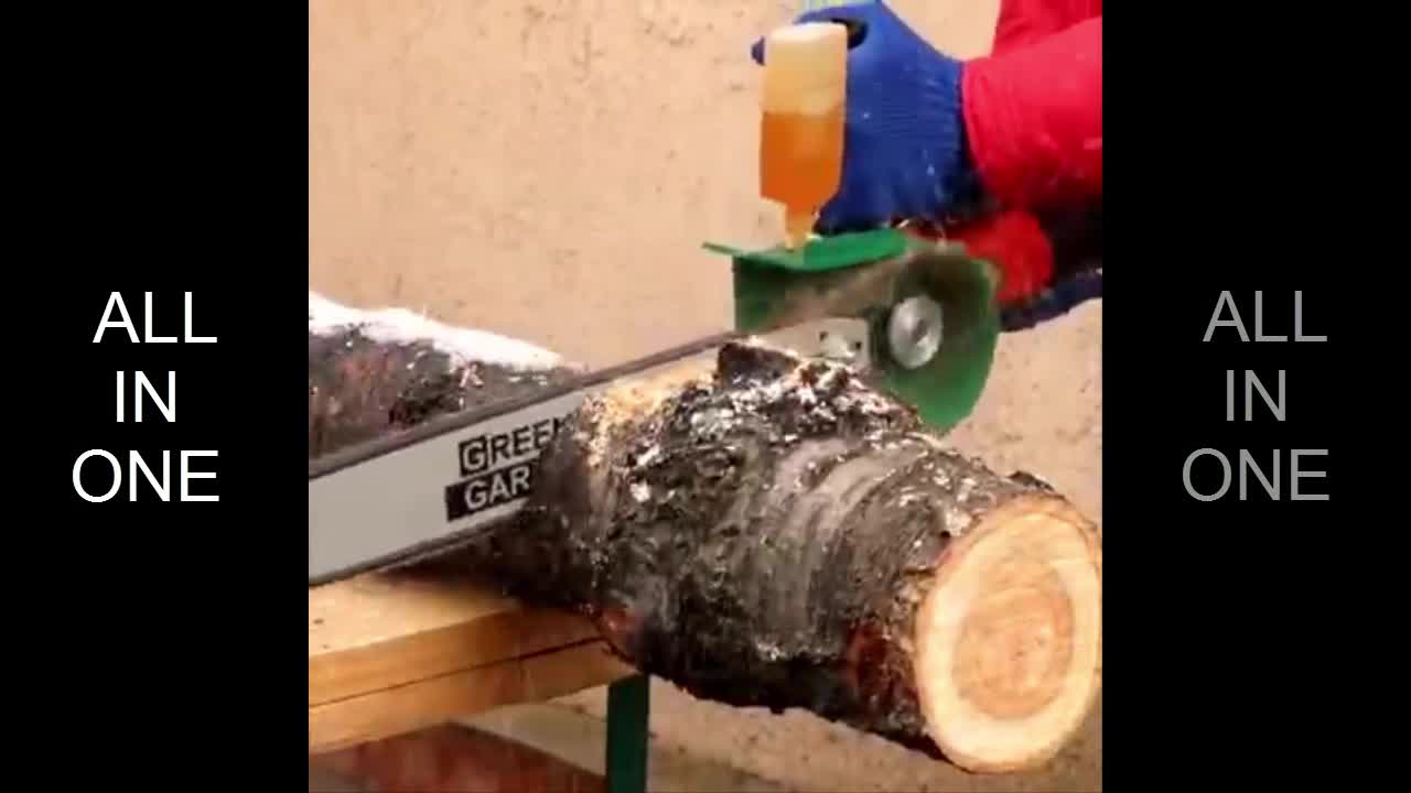 Amazing Idea Making Chain Saw With Hand Grinder