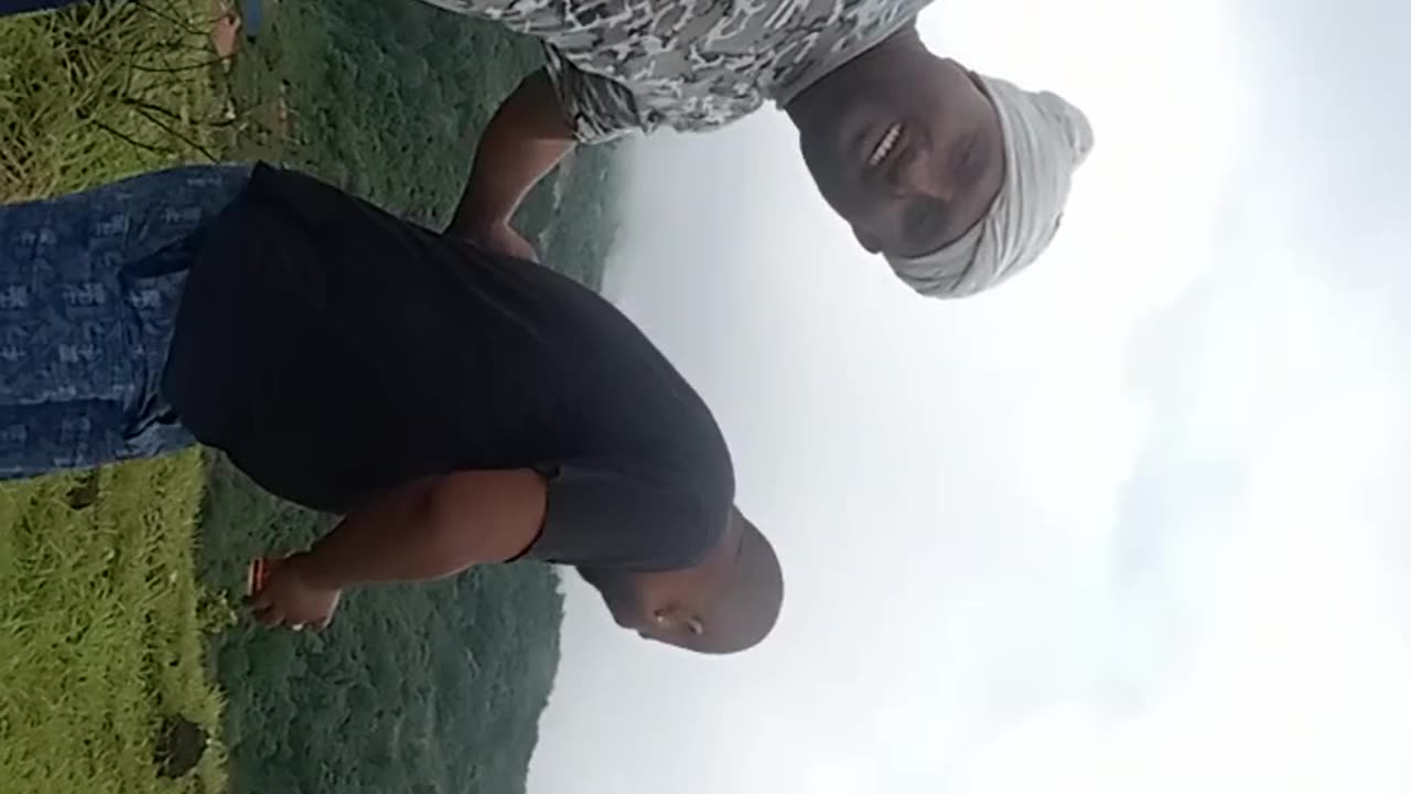 Hanging with friends on mountain of India