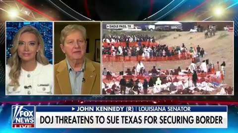 John Kennedy In Louisiana, President Biden is about as popular as herpes.
