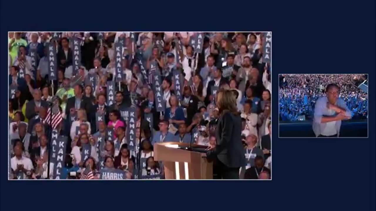 Kamala Harris: "You can always trust me to put country above party"