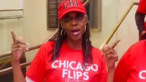 Chicago turning Red.