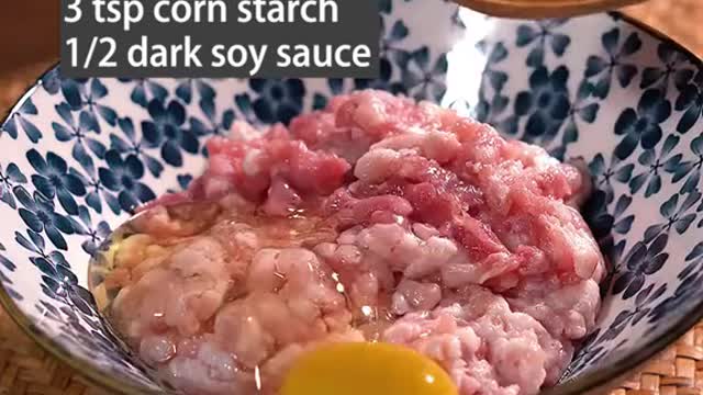 minced meat with green pepper