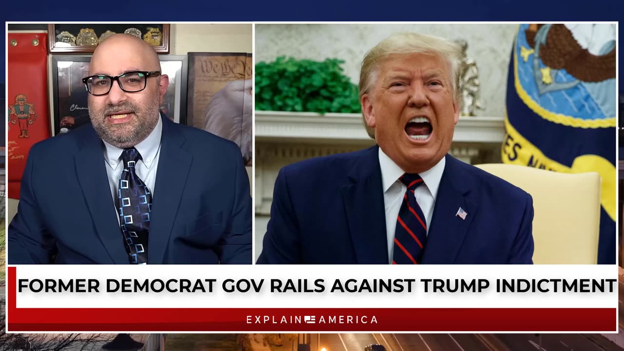 Former Democrat Governor SHREDS Trump Indictment - Threat To Our Republic