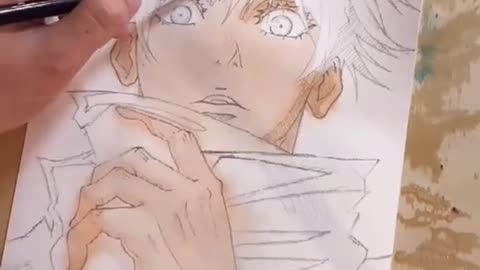 Gojo Satoru from Jujutsu Kaisen!😀