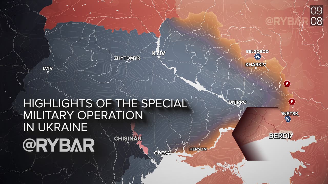 ❗️🇷🇺🇺🇦🎞 Rybar Daily Digest of the Special Military Operation: August 9, 2023
