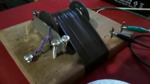Home made telegraph sounder