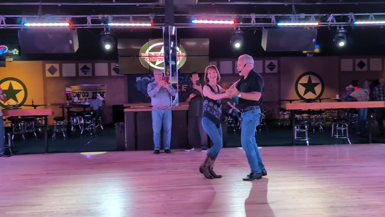 Progressive Double Two Step @ Electric Cowboy with Audrey Saxon and Dan Truex 20240927 203106114