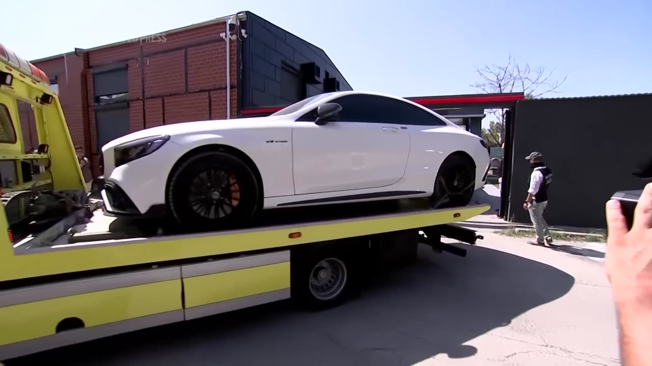 Police Quarantine Andrew Tate's Bugatti and All His Luxury Cars