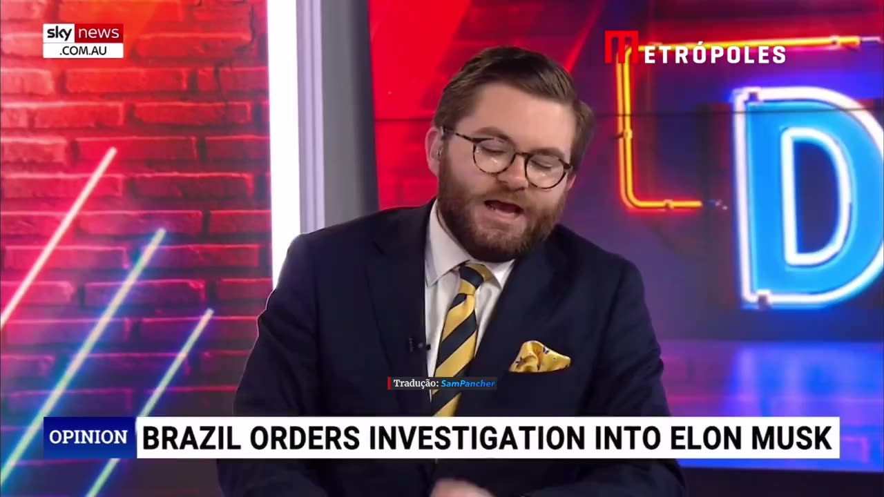 Apresentadores da TV Australiana classificam decisões do STF como “totalitarismo”.