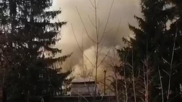 Colpito il palazzo della intelligence ucraina