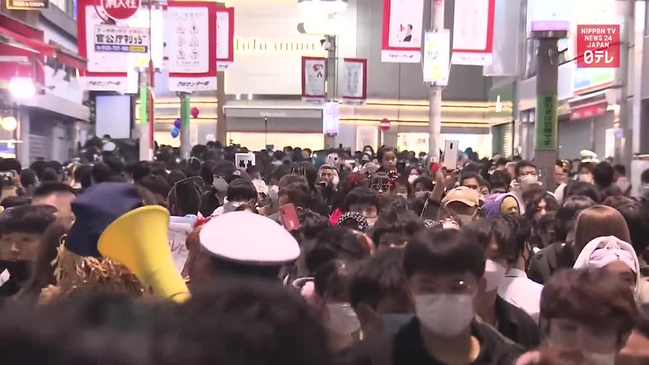 Tokyo police up alert in Shibuya following Itaewon incident