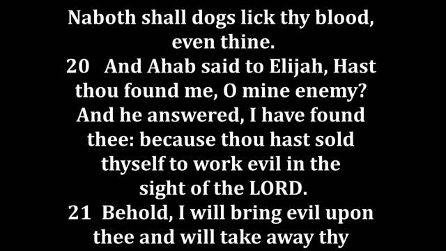 1 Kings 21 King James version