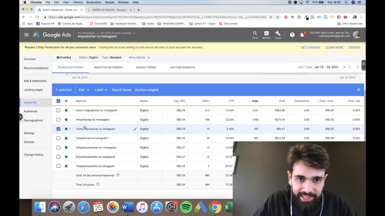 Live #045 - Como otimizar campanhas da rede de pesquisa do Google Ads