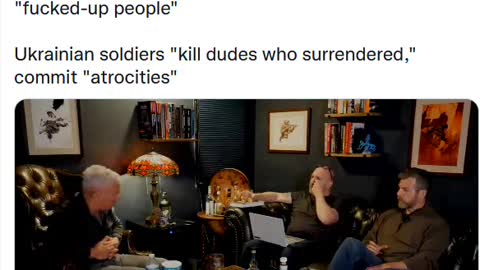 Officer "Spills Beans" on Ukrainian Atrocities Part I
