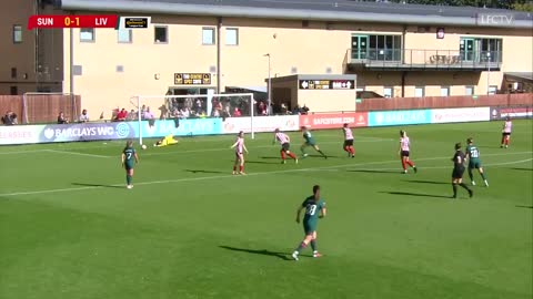 HIGHLIGHTS_ Sunderland 0-1 Liverpool FC Women _ Campbell free-kick wins it