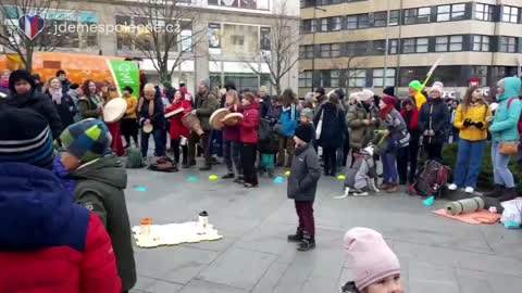 5.2.2022 - Praha - Václavské náměstí - Jdeme společně