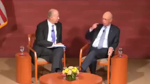 ⛔️Klaus Schwab is a student, colleague, and very close friend of Henry Kissinger...
