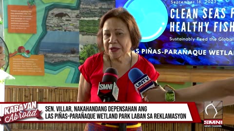 Sen. Villar, nakahandang depensahan ang Las Piñas–Parañaque wetland park laban sa reklamasyon