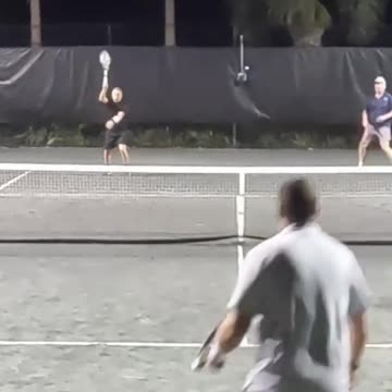 THAT PESKY NET GETS IN THE WAY!