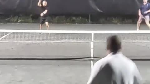 THAT PESKY NET GETS IN THE WAY!