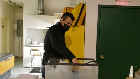 Power Drill in Water