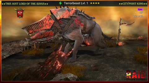 Raid Shadow Legends - Terrorbeast - Classic Skin